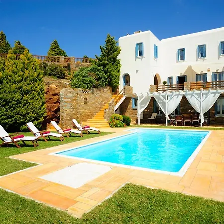 Dreamy In Andros, With Private Pool And Stunning Sea View Villa Makrotándalo